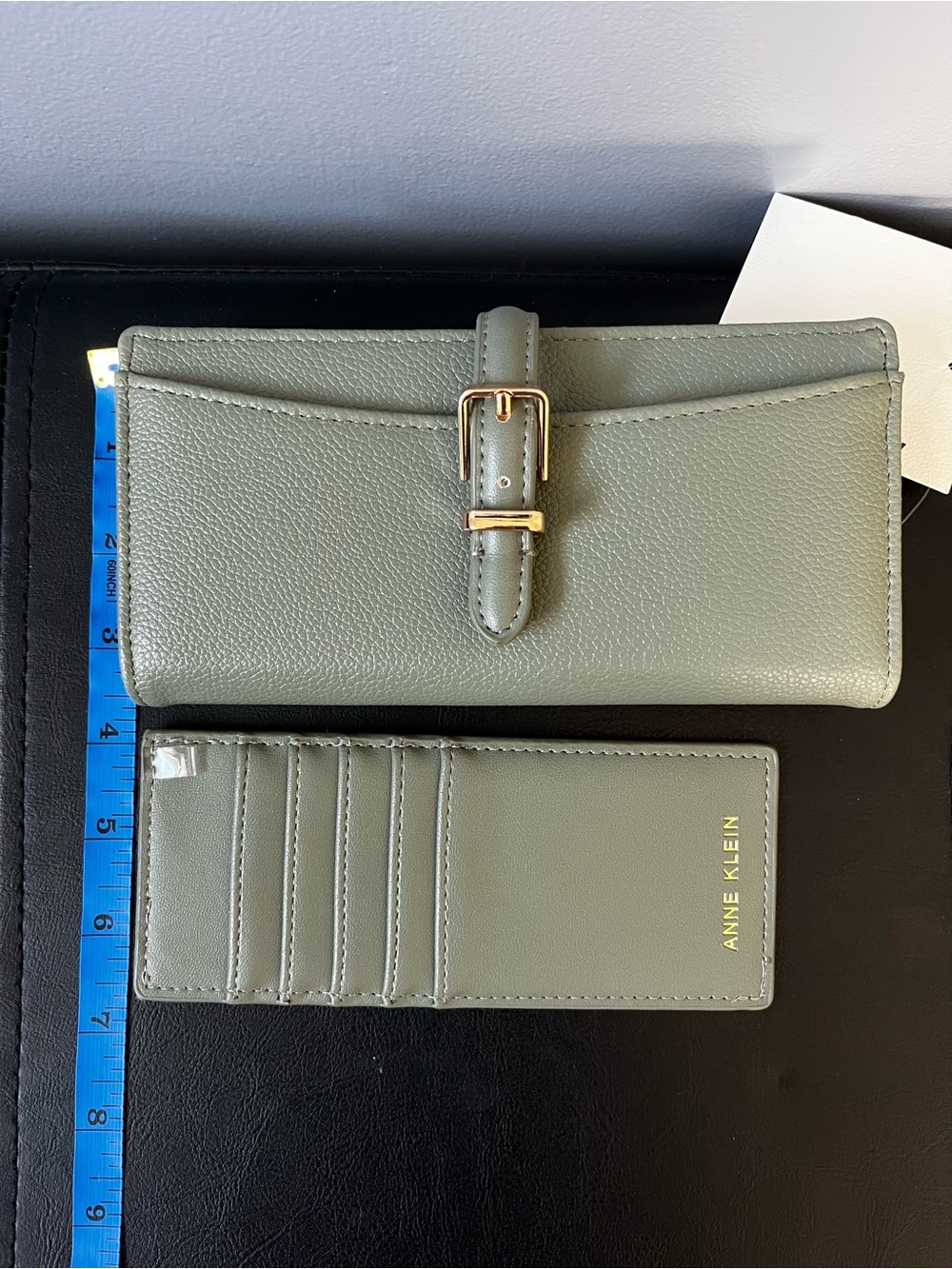 Anne Klein 2 piece Buckle Wallet - Picture 9 of 10